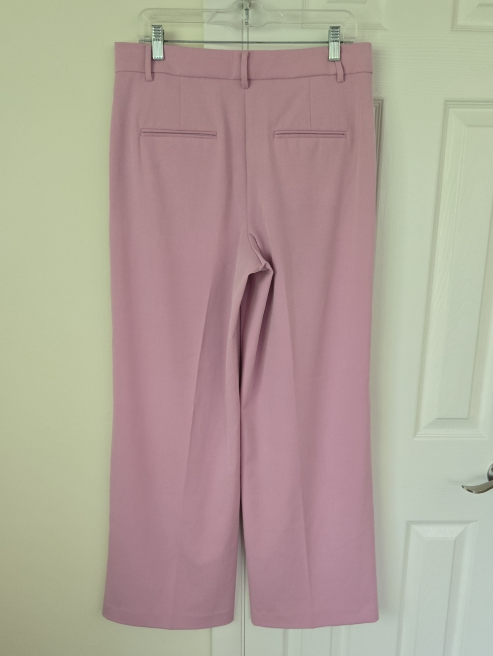 Ann Taylor The Perfect Wide-Leg Pant Trousers Pink Women Size 10 - Picture 6 of 12